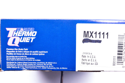 Wagner MX1111 Disc Brake Pad Kit NOS