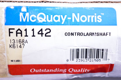 McQuay Norris FA1142, 13168A, K6147 Control Arm Shaft Kit NOS