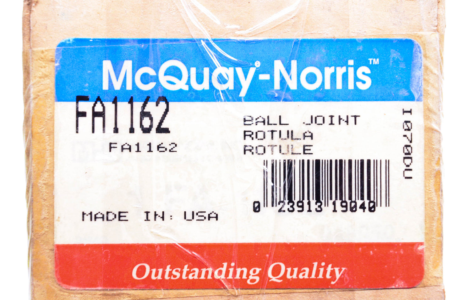McQuay Norris FA1162 Ball Joint NOS