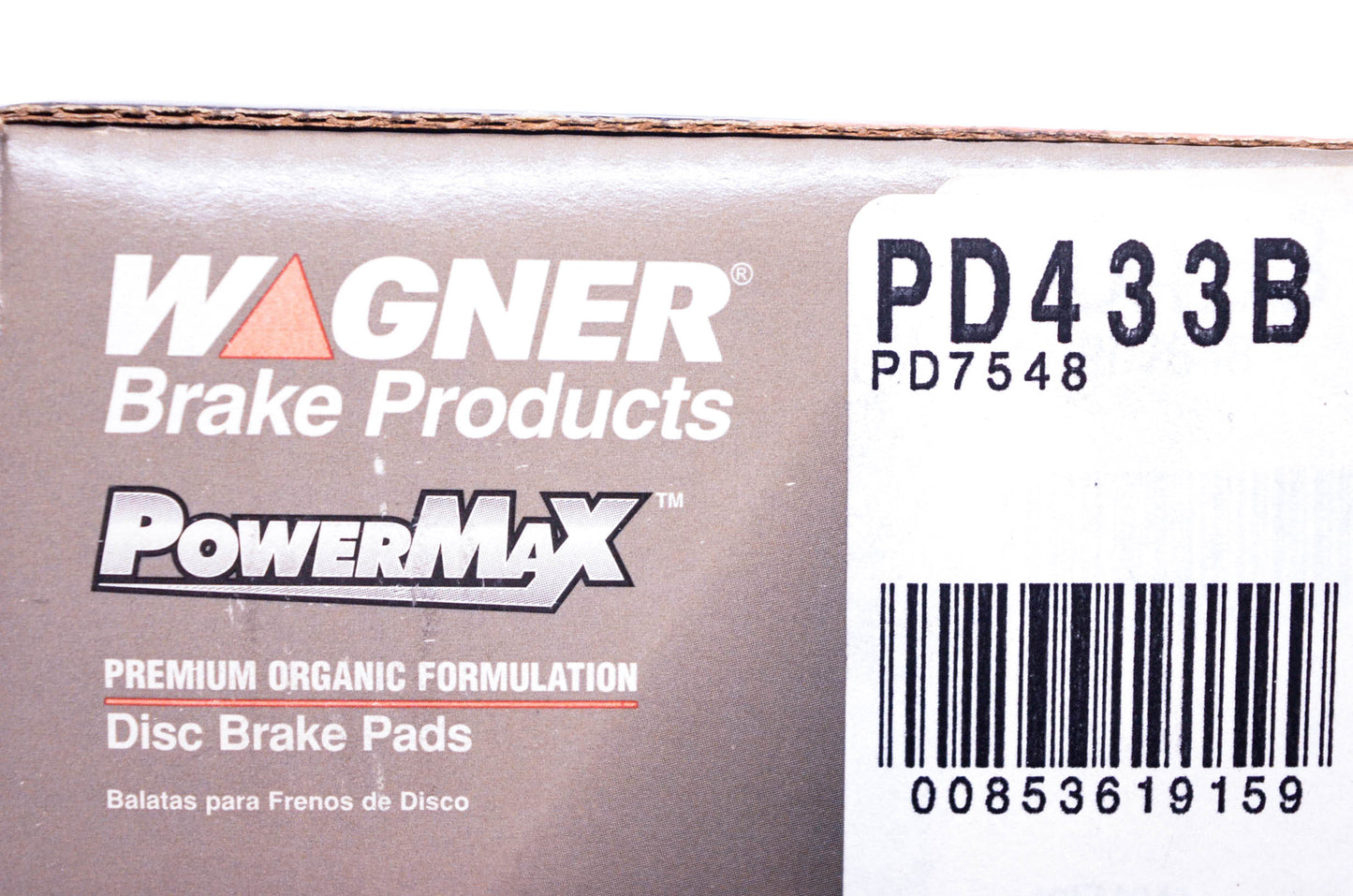 Wagner PD433B, PD7548 Disc Brake Pad Kit NOS