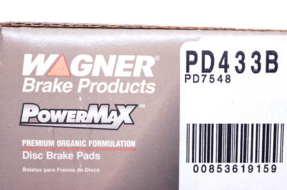 Wagner PD433B, PD7548 Disc Brake Pad Kit NOS
