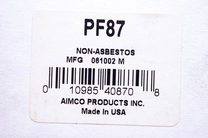 Aimco PF87 Disc Brake Pad Kit NOS