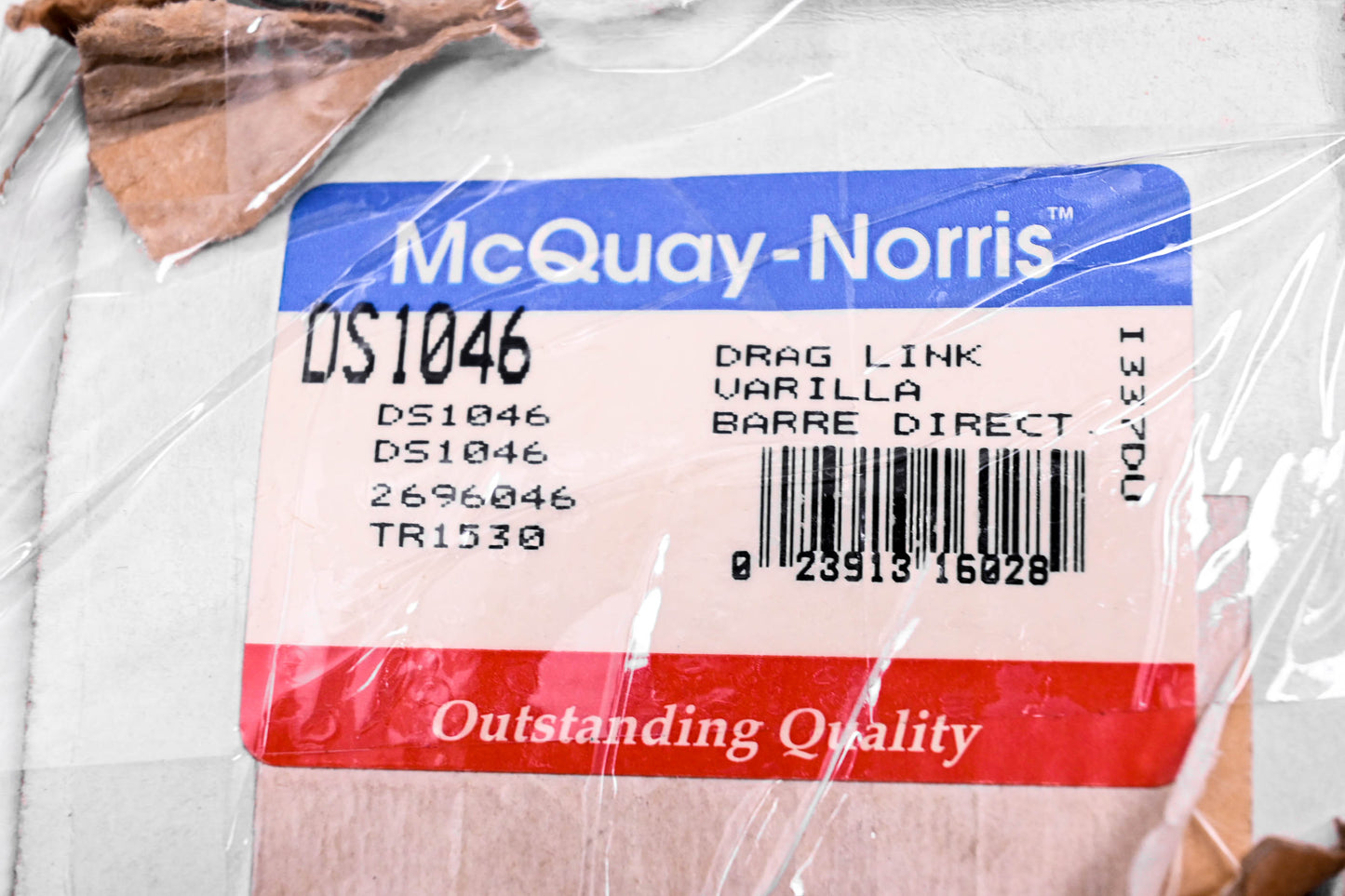 McQuay-Norris DS1046, 2696046, TR1530 Drag Link Kit NOS
