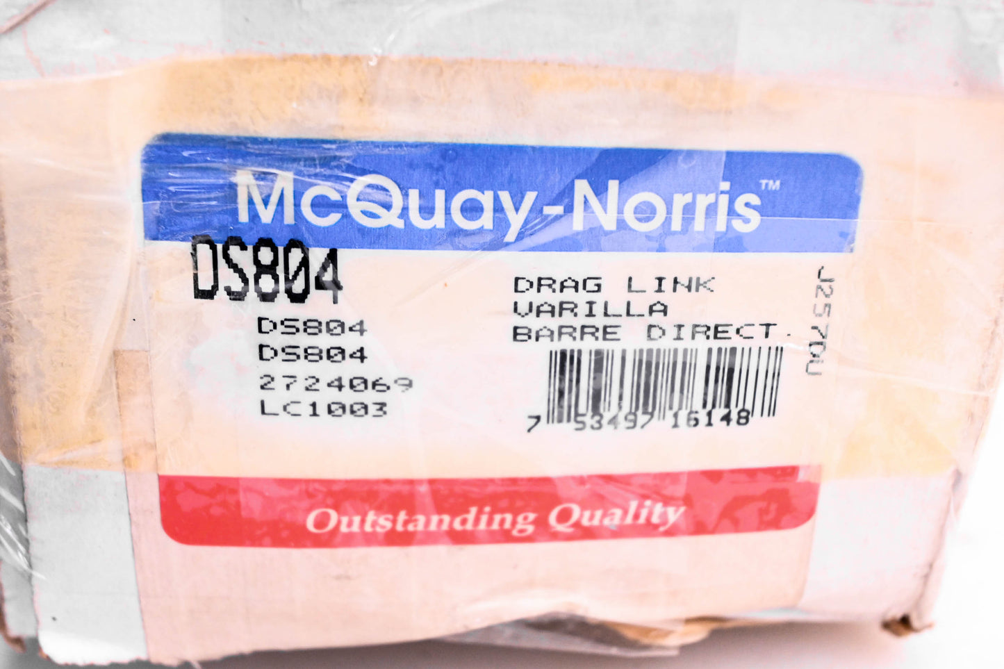 McQuay-Norris DS804, 2724069, LC1003 Drag Link Kit NOS