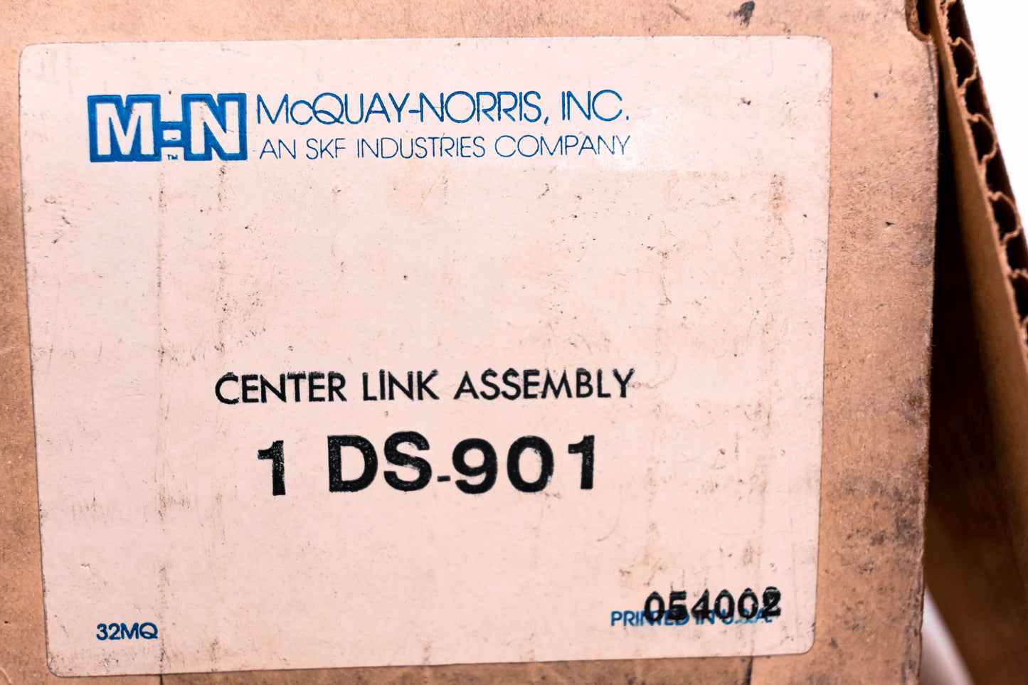 McQuay-Norris DS901 Center Drag Link Kit NOS