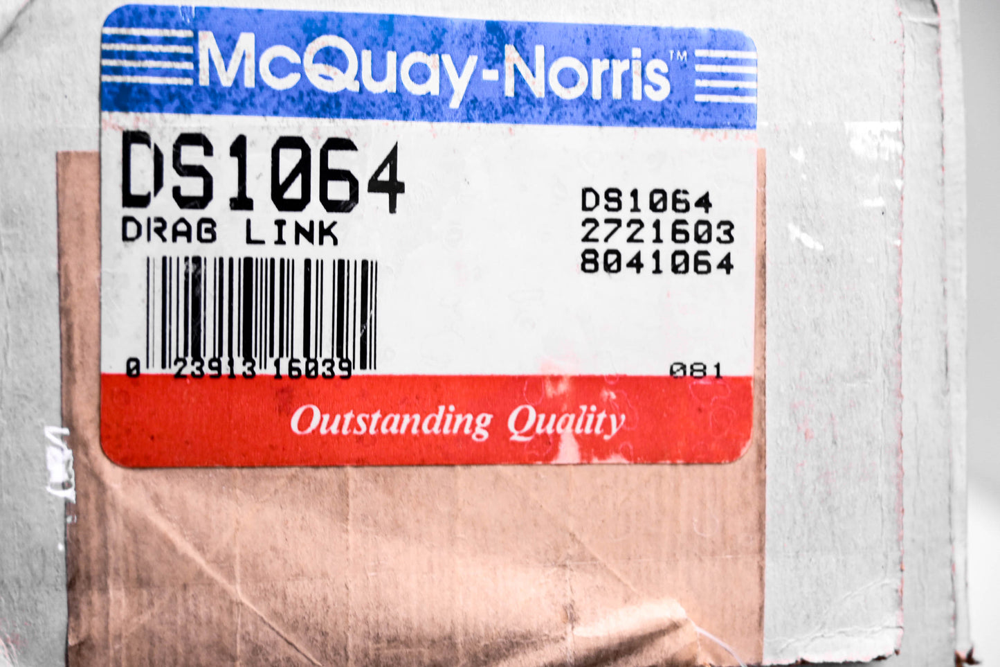 McQuay-Norris DS1064, 2721603, 8041064 Drag Link Kit NOS