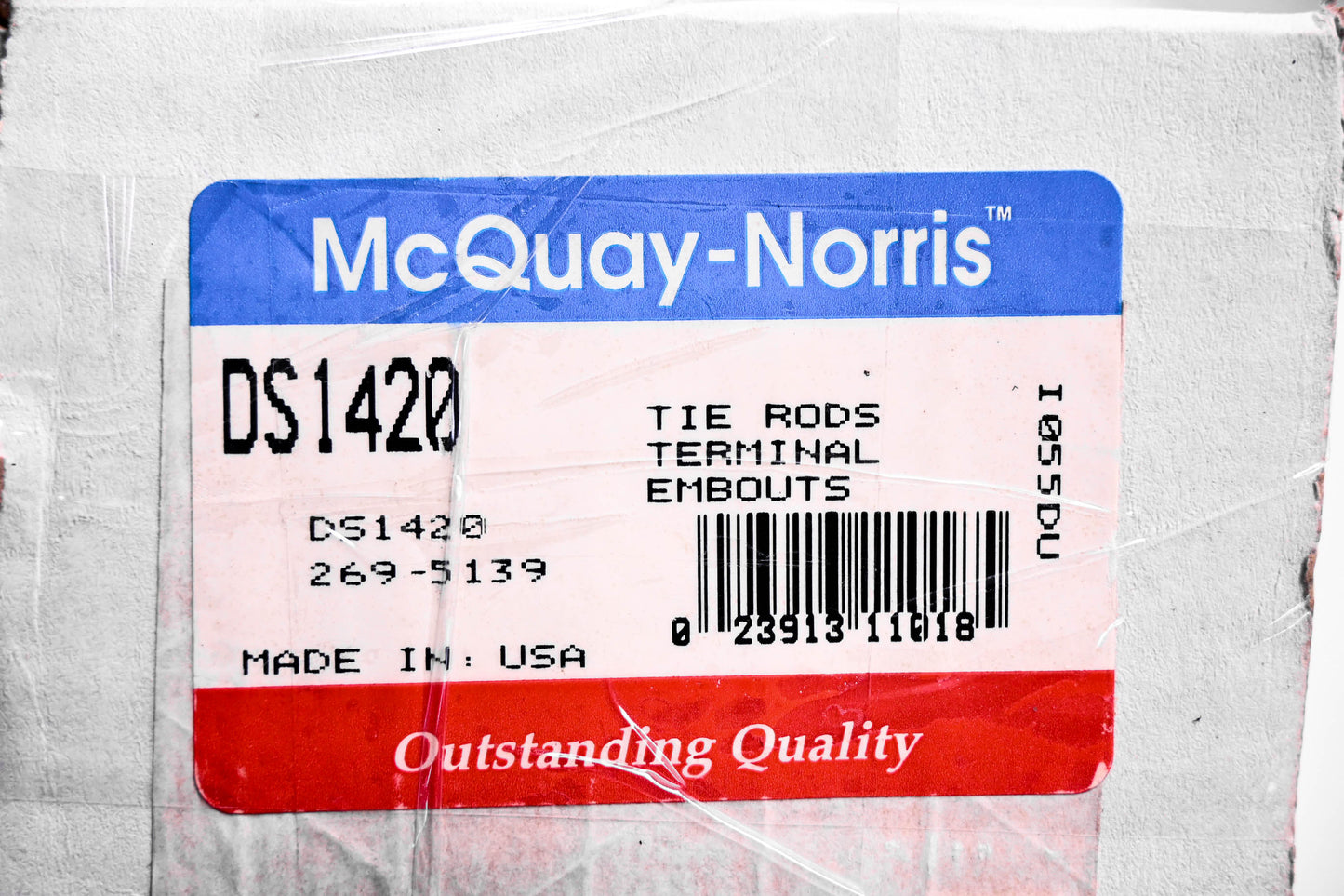 McQuay-Norris DS1420, 269-5139 Tie Rod Kit NOS