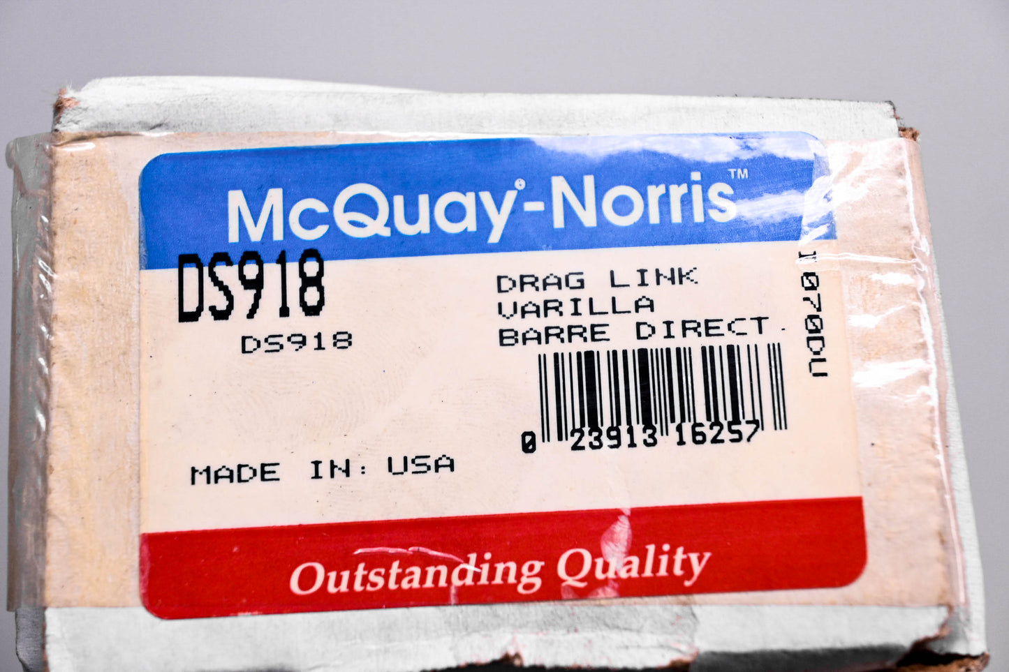McQuay-Norris DS918 Drag Link NOS