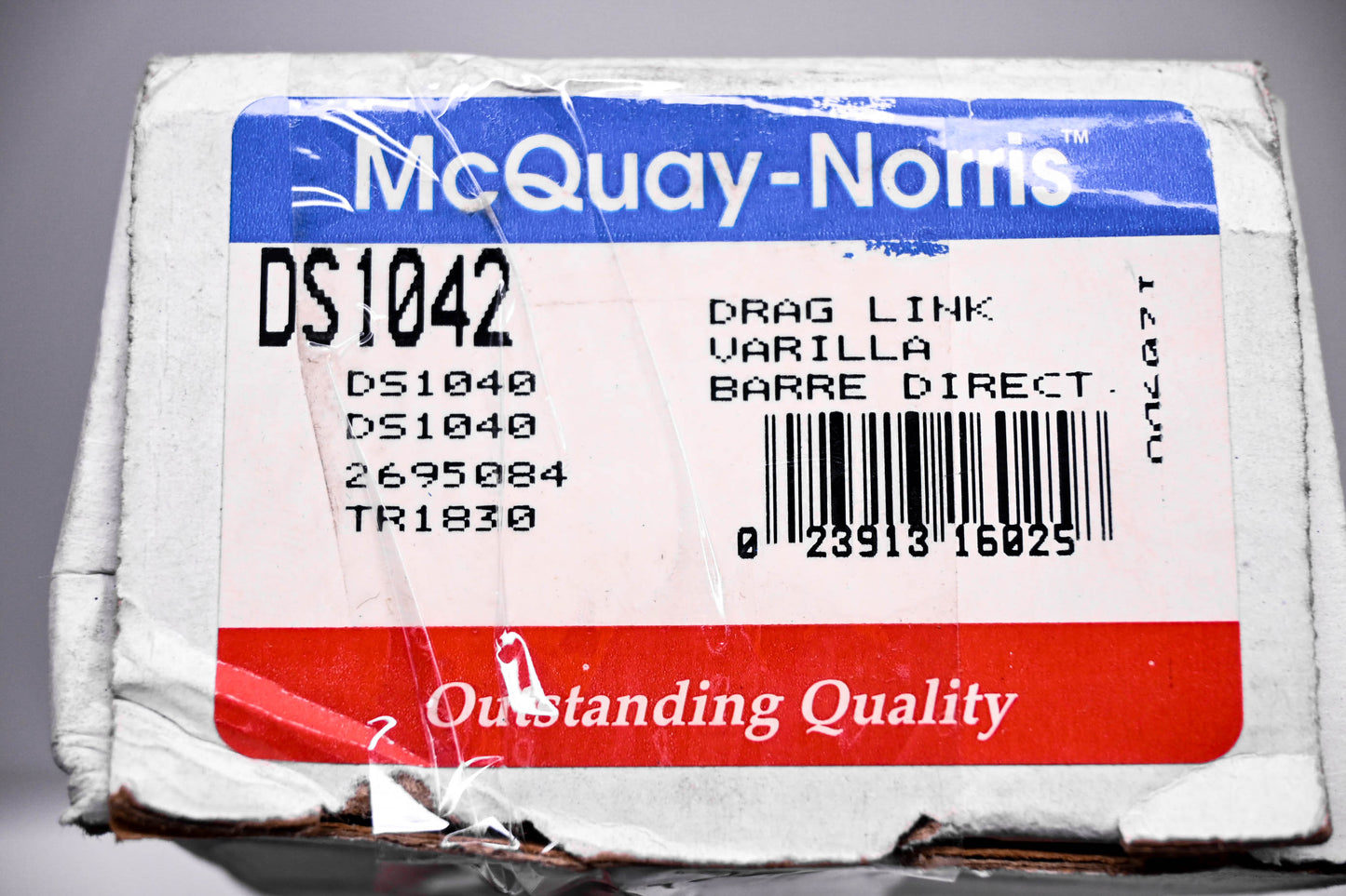 McQuay-Norris DS1042, 2695084, TR1830 Drag Link Kit NOS