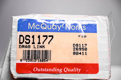 McQuay-Norris DS1177, 26950, 80411 Drag Link Kit NOS