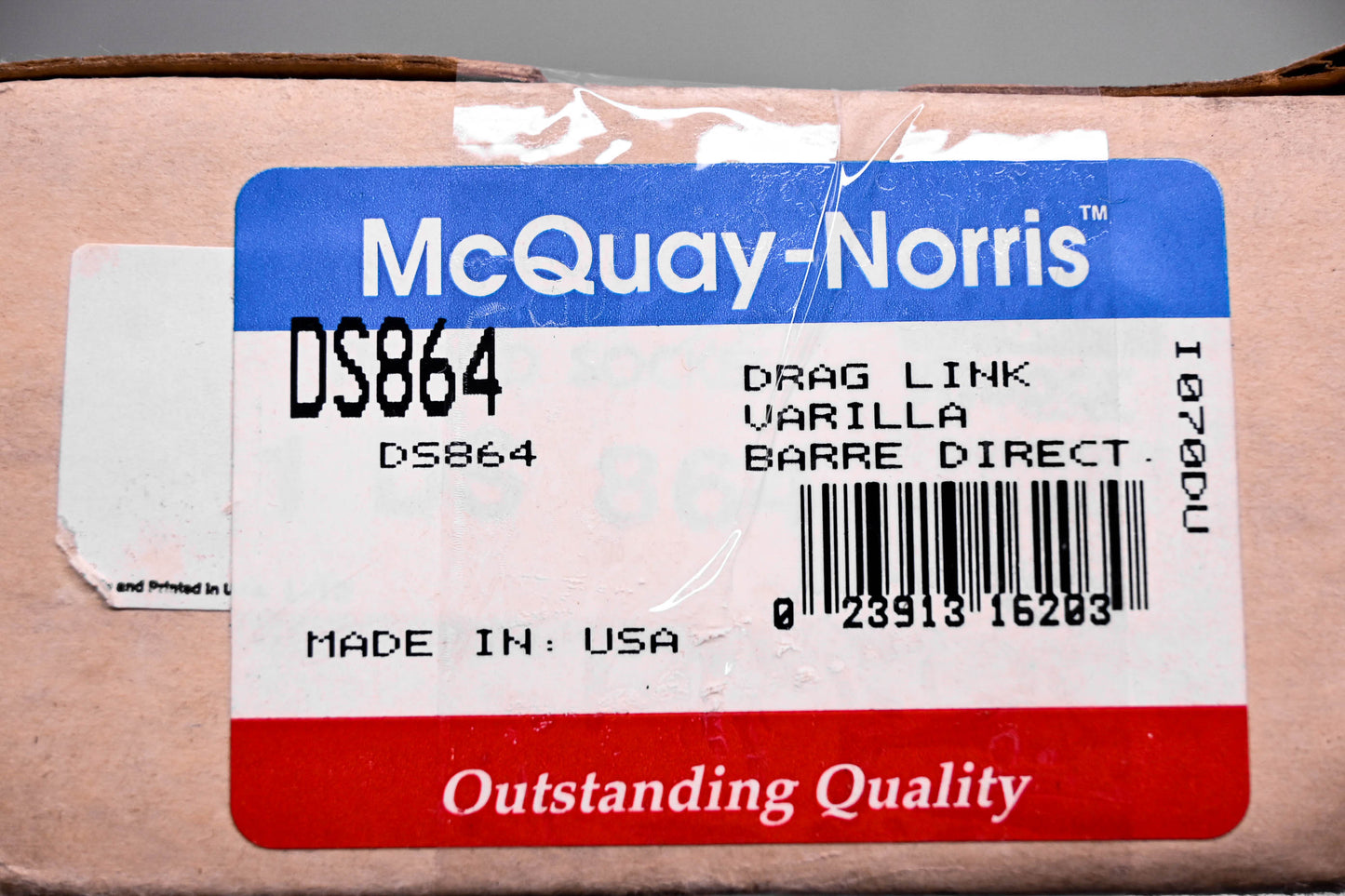 McQuay-Norris DS864 Drag Link Kit NOS