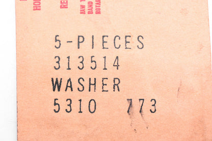 Mopar 313514 Slotted Washers Qty 5 NOS