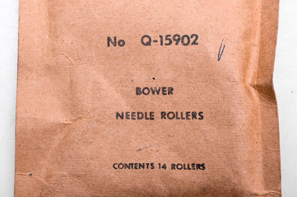Bower G-15902 Needle Rollers Qty 14 NOS
Q-15902