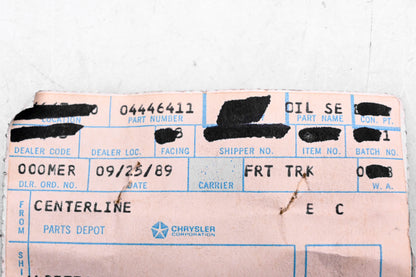Chrysler 4446411, 15514 Oil Seal NOS