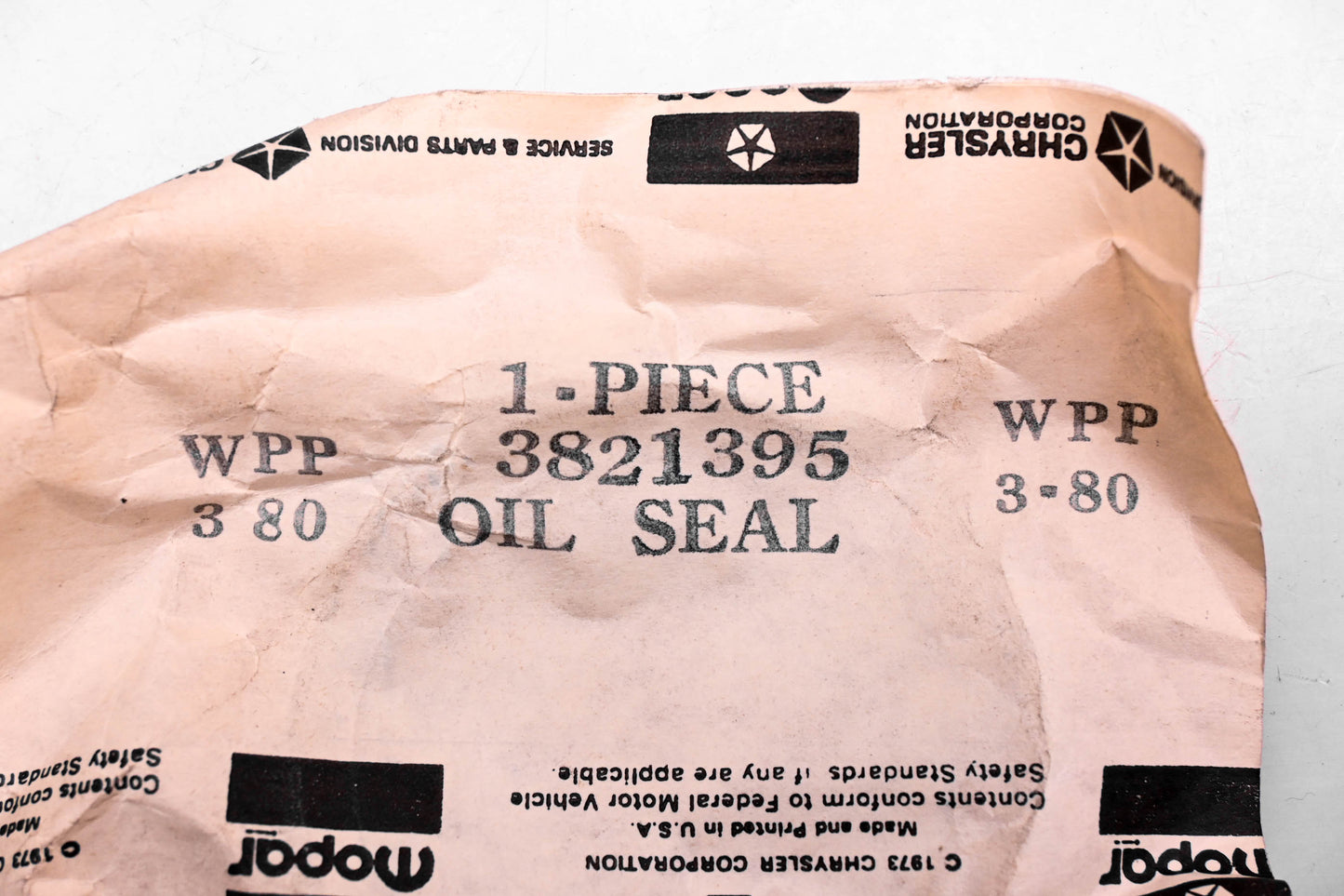 Mopar 3821395 Oil Seal NOS