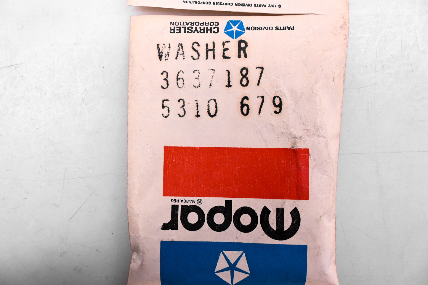 Mopar 3637187 Split Washer NOS