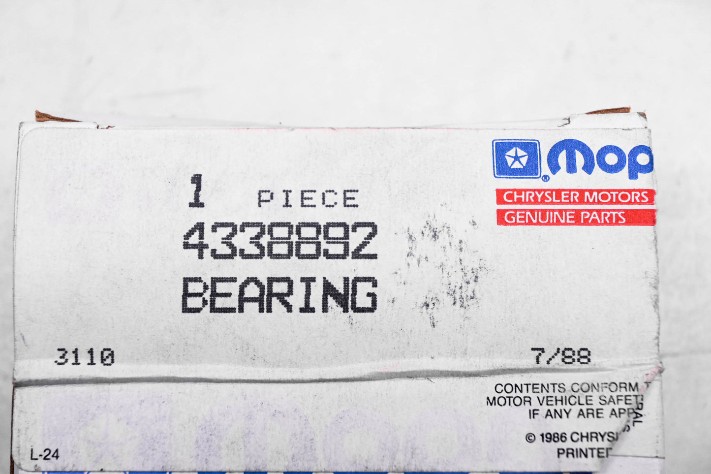 Mopar 4338892 Bearing NOS