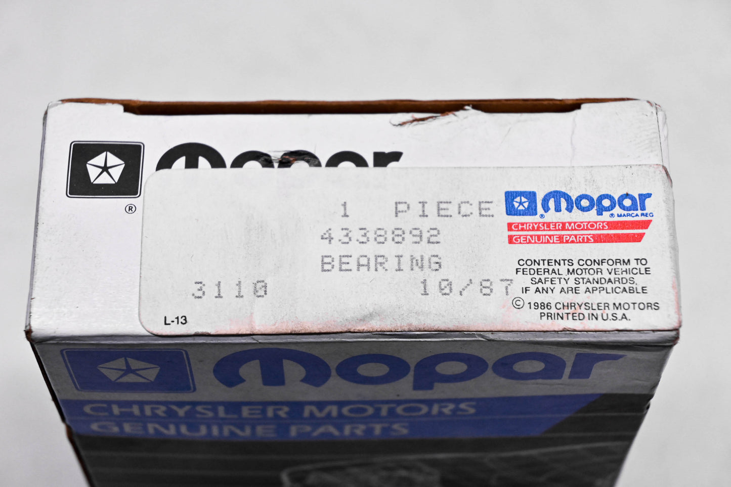 Mopar 4338892 Bearing NOS