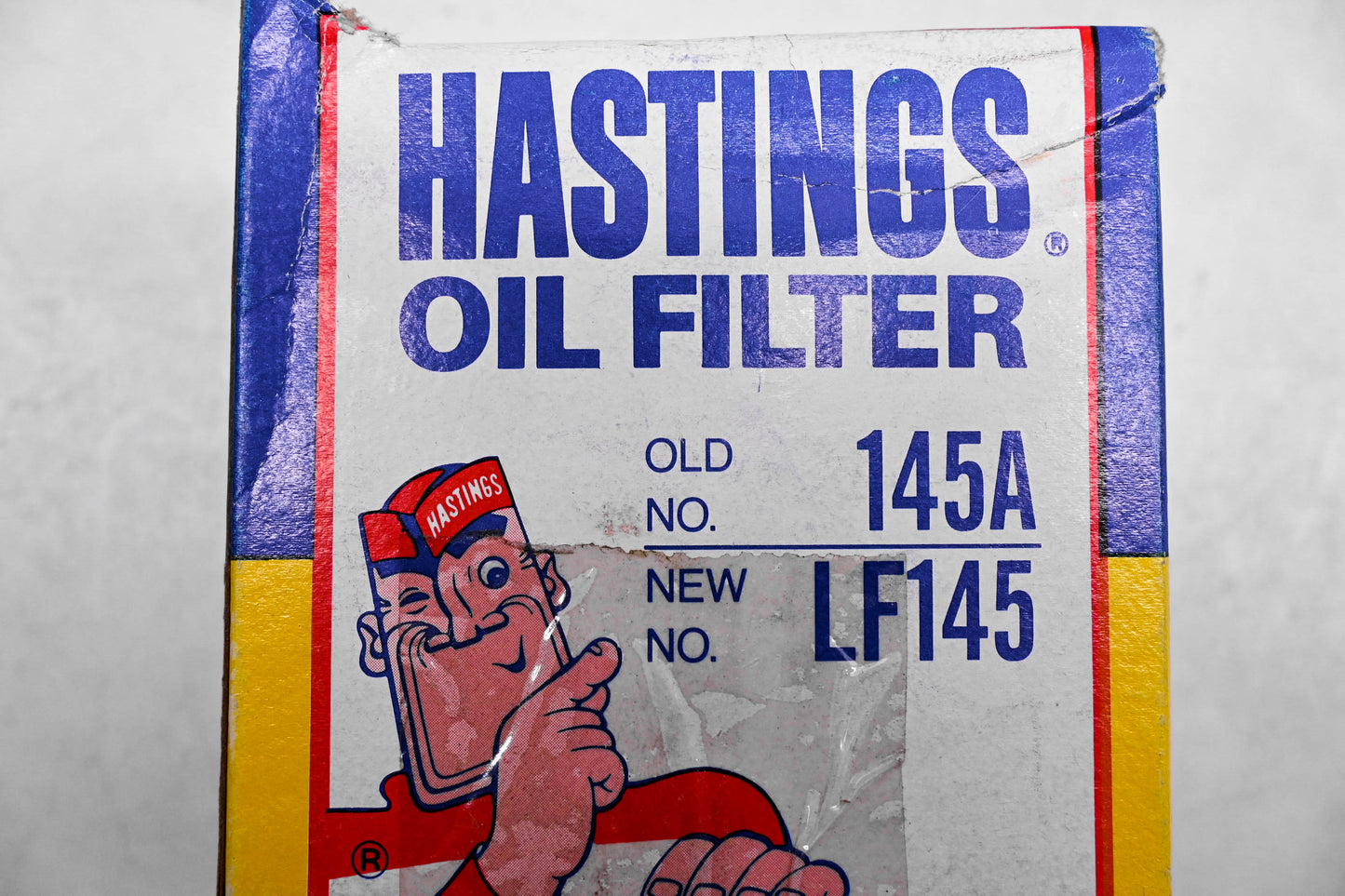 Hastings LF145, 145A Oil Filter NOS