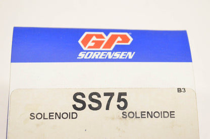 GP Sorensen SS75 Solenoid NOS