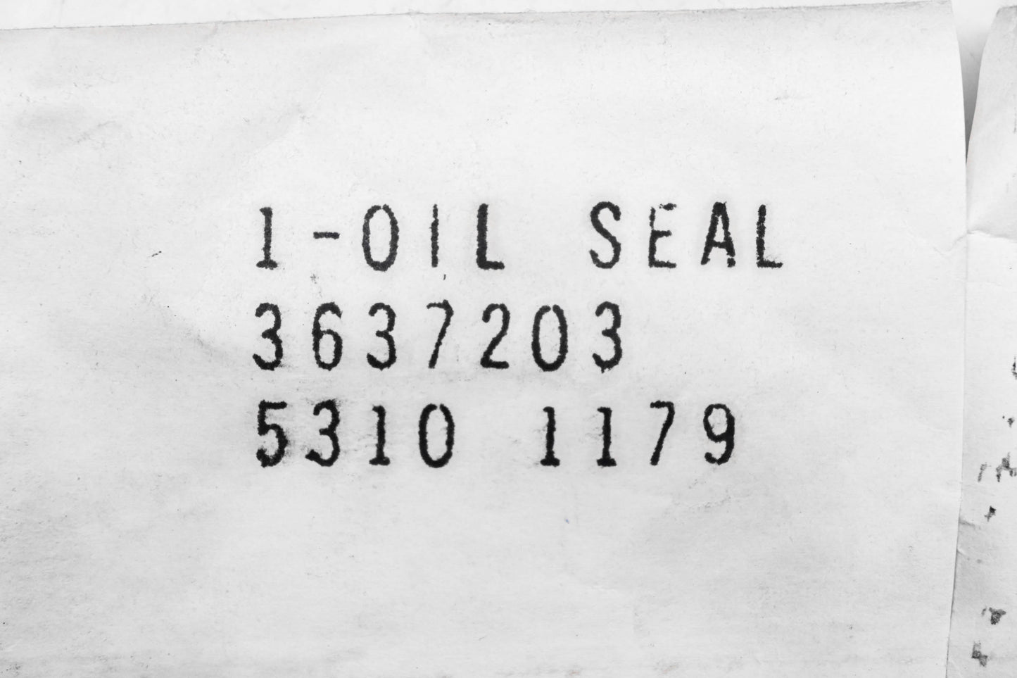 Chrysler 3637203 Oil Seal NOS