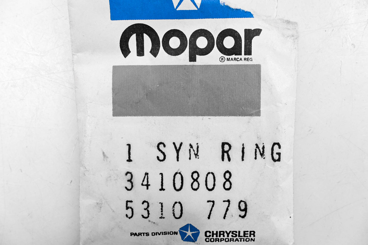 Mopar 3410808, 2400533� Synchro Ring NOS