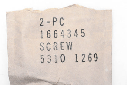 Mopar 1664345 Gearshift Cover Screws Qty 2 NOS