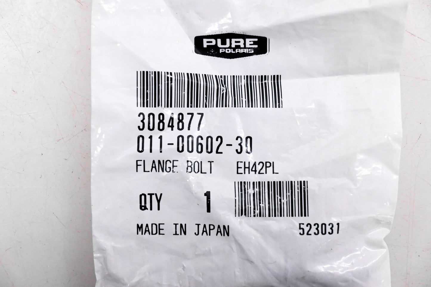 New OEM Polaris 3084877, 011-00602-30 Flange Bolt NOS