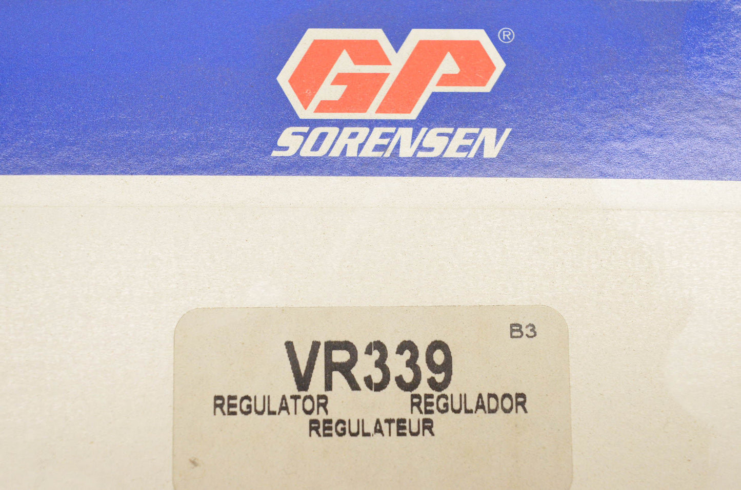 GP Sorensen VR339 Voltage Regulator NOS