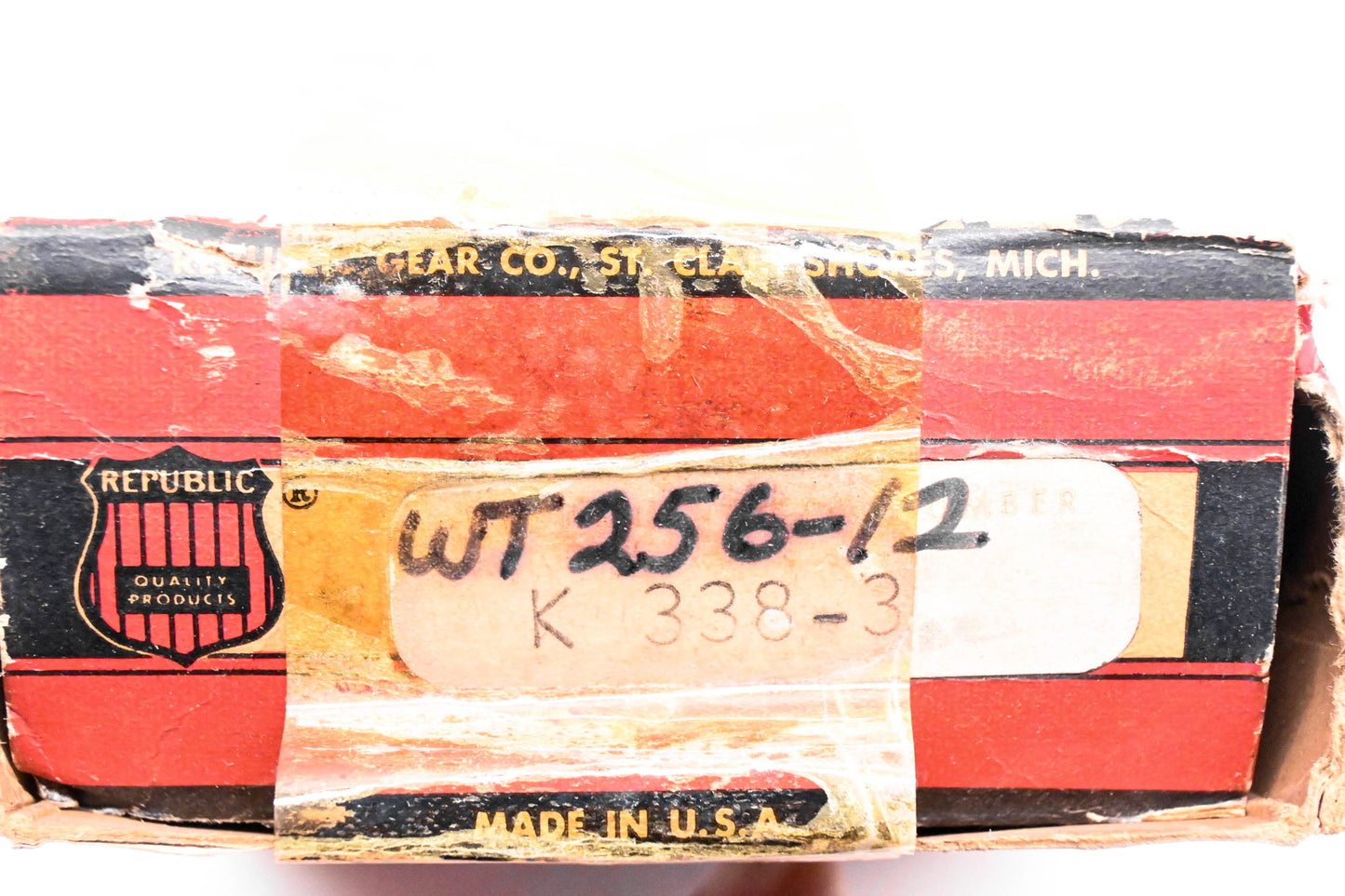 Republic K338-3, WT-256-12 Drive Gear NOS