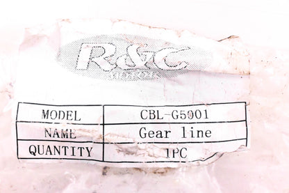 R&C Motors CBL-G5001, 7081680, 7081342 Gear Shift Cable Kit NOS