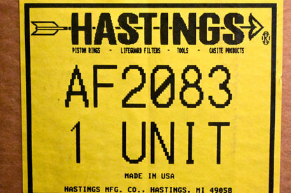 Hastings AF2083 Air Filter NOS