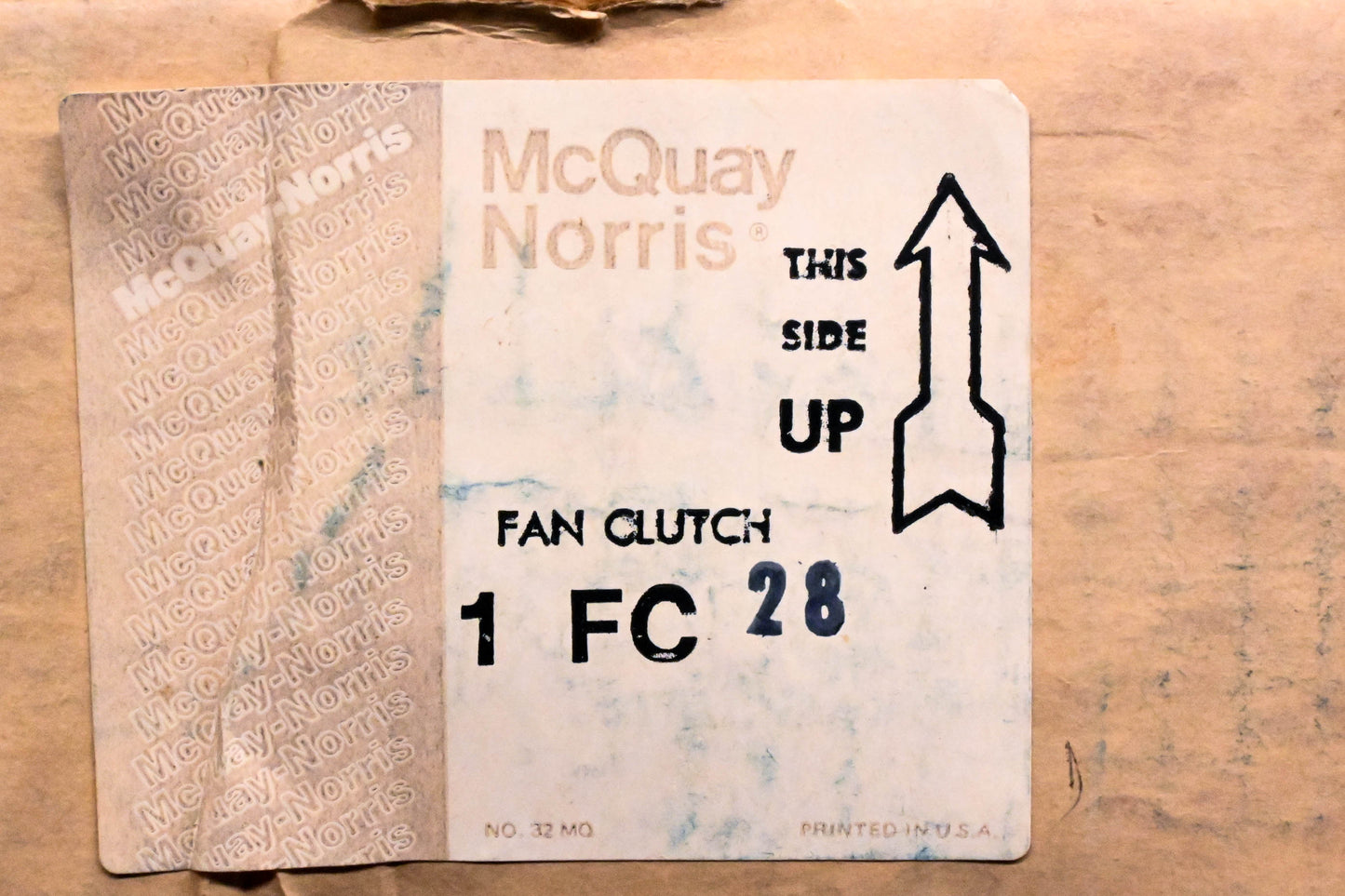 McQuay-Norris FC-28, FC28 Clutch Fan NOS