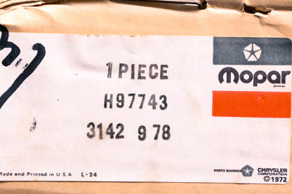 Mopar H97743, H-97743, 5452310Y Master Cylinder Assembly NOS
