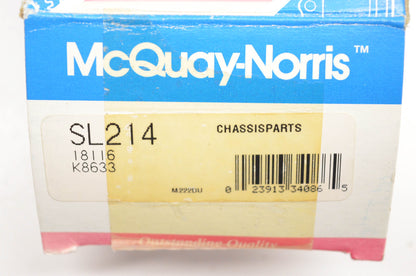 McQuay-Norris SL214, 18116, K8633 Chassis Sway Bar Kit NOS