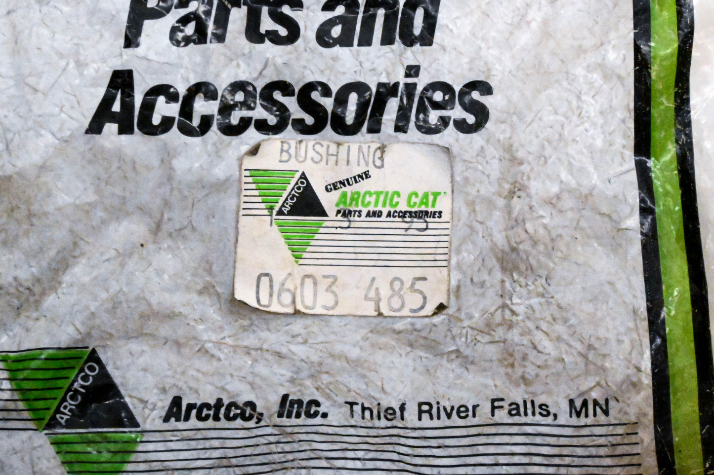 New OEM Arctic Cat 0603-485 Bushing NOS