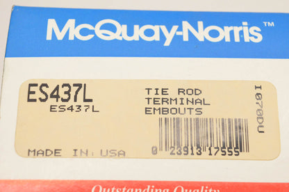 McQuay-Norris ES437L, 2692329, TR1210 Tie Rod Terminal Kit NOS