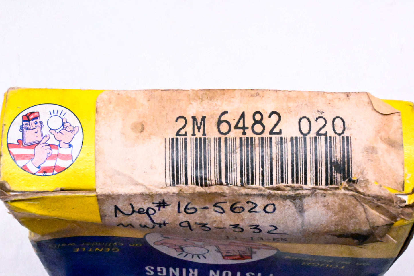 Hastings 6482-020 Piston Ring Kit NOS
