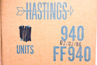 Hastings FF940, 940 Fuel Filter Cartridge NOS