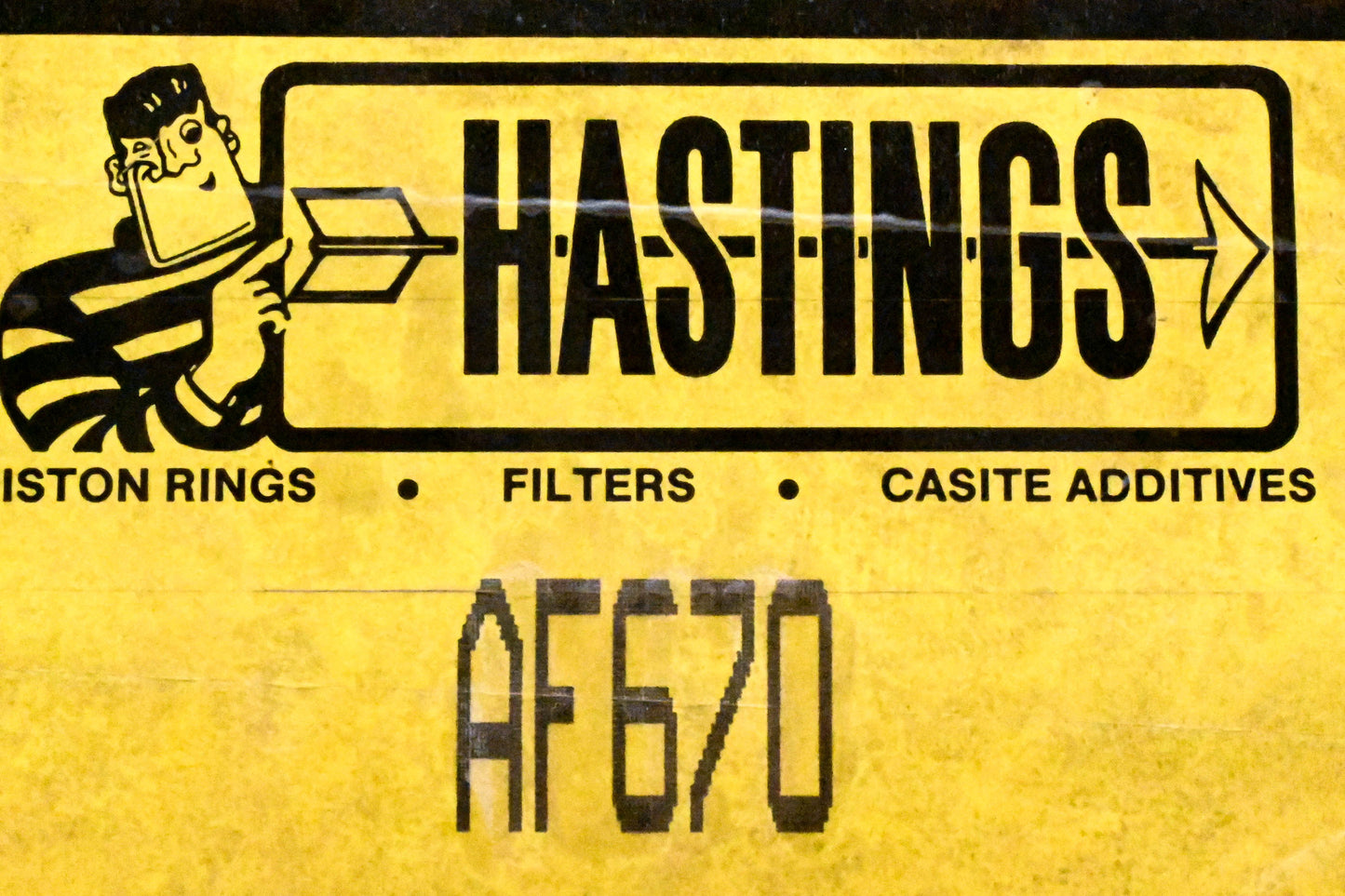 Hastings AF670, AF-670 Air Filter NOS