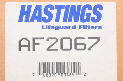 Hastings AF2067 Air Filter NOS