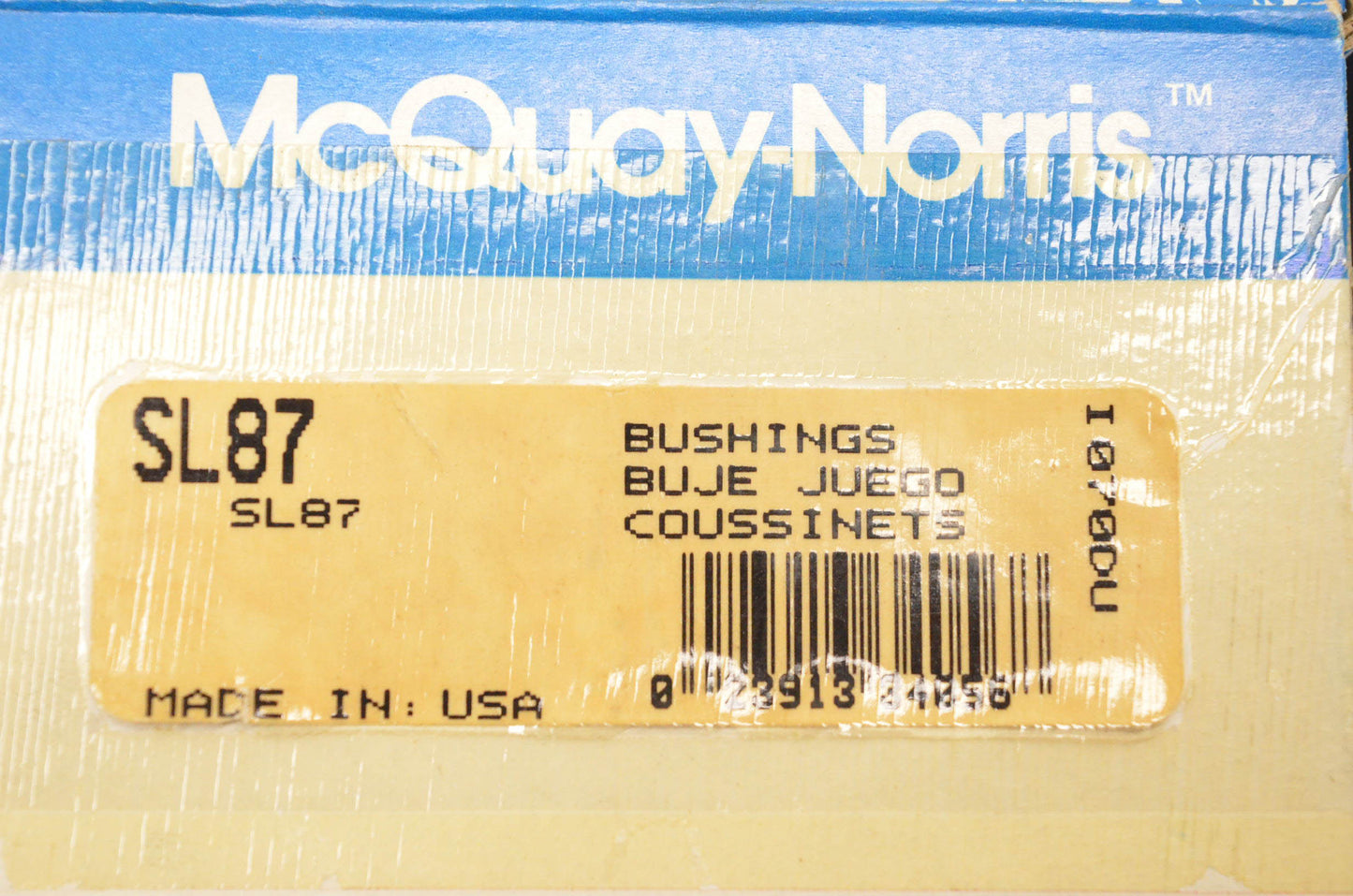 McQuay-Norris SL87 Bushing Kit NOS
