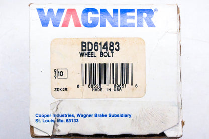 Wagner BD61483 Wheel Lug Studs Qty 10 NOS