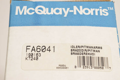 McQuay-Norris FA6041, 190163, K7240 Pitman Arms Idler Kit NOS