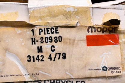 Mopar H80980, H-80980 Wagner Master Cylinder Assembly NOS