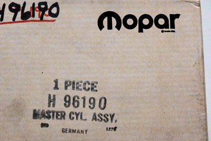 Mopar H96190, H-96190 Master Cylinder Assembly NOS