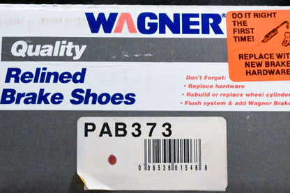 Wagner PAB373 Relined Brake Shoe Kit NOS