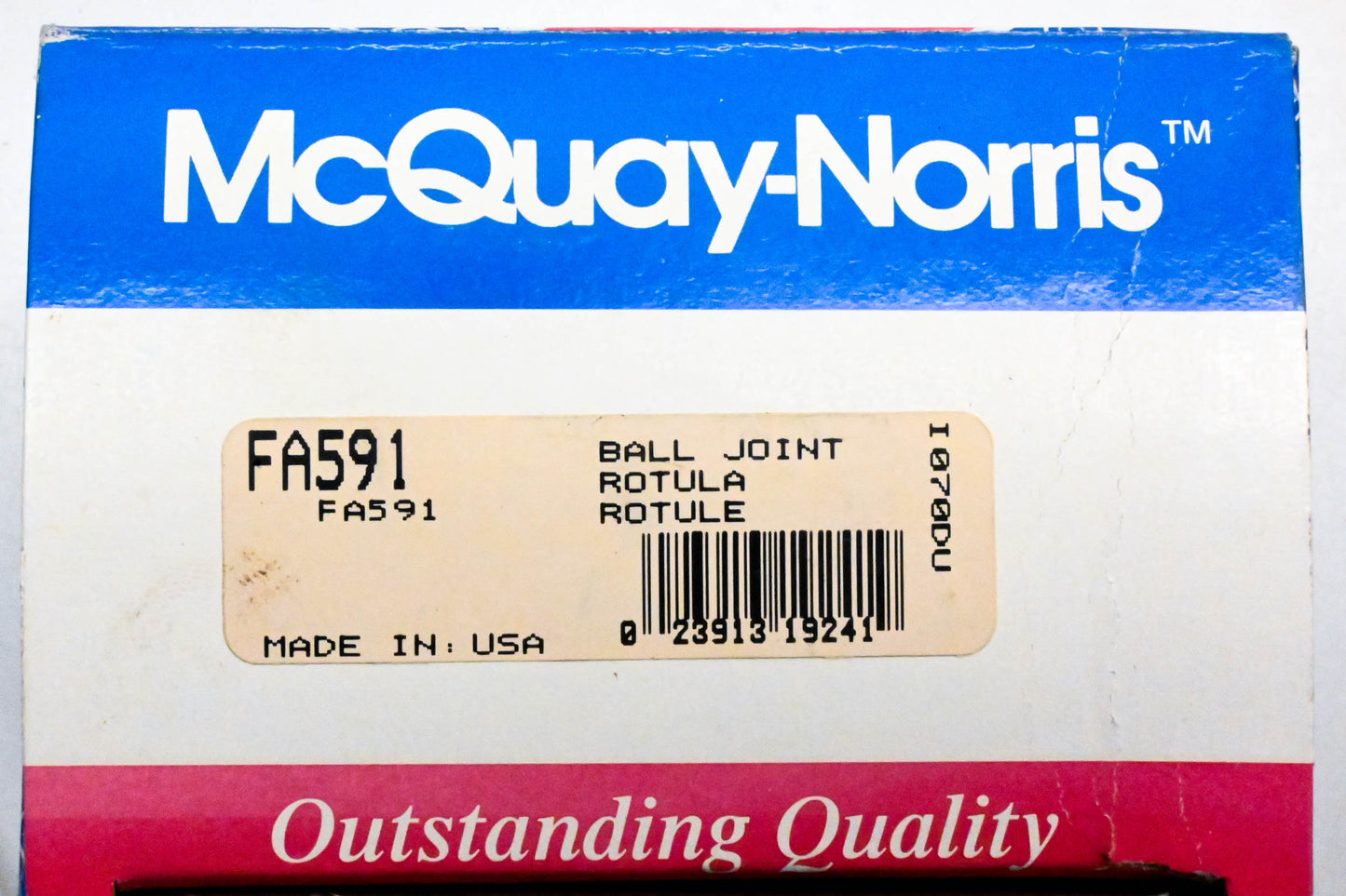 McQuay-Norris FA591 Ball Joint Kit NOS