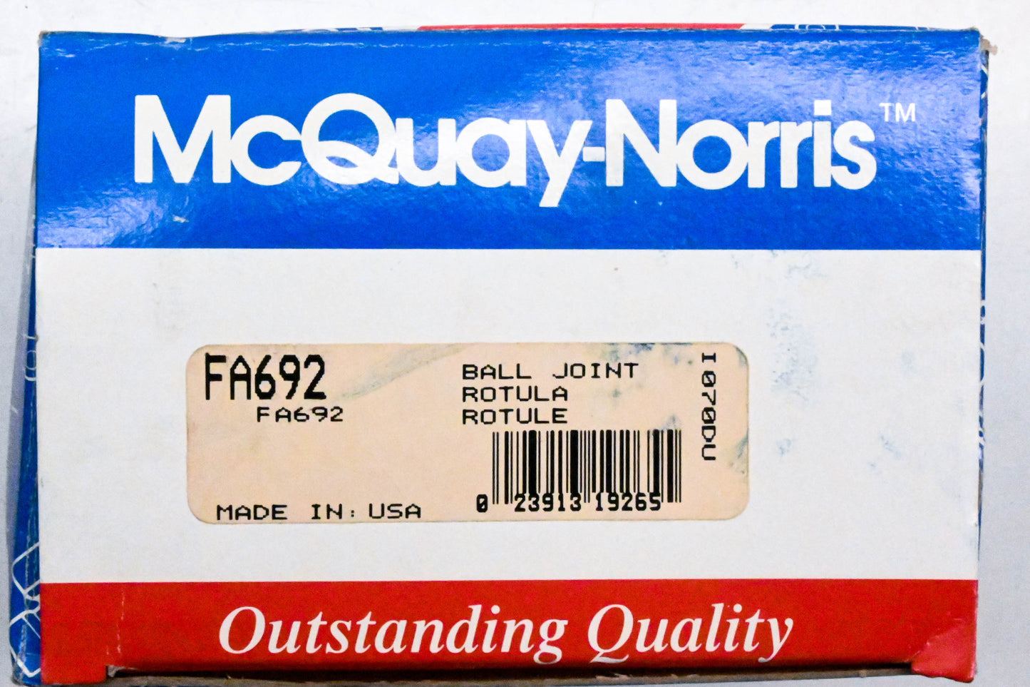McQuay-Norris FA692 Ball Joint Kit NOS