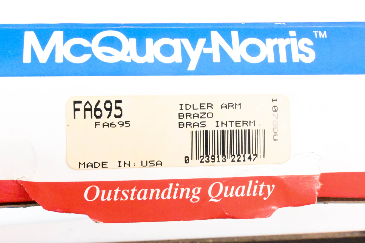 McQuay-Norris FA695 Idler Arm NOS